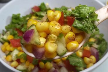 Healthy Corn Salad Recipe || Healthy Diet Salad Recipe || Healthy Breakfast  || Veg Salad #food