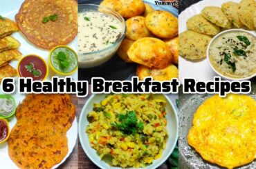 6 Easy & Healthy Breakfast Recipe Ideas
