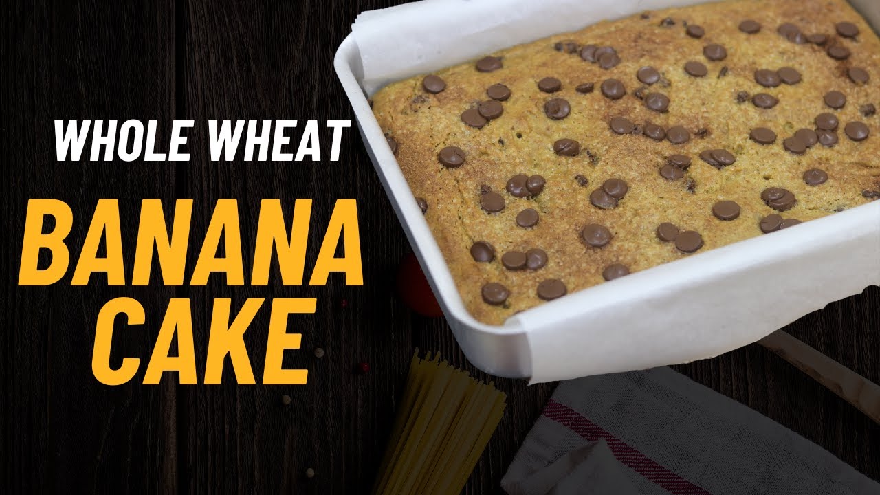 Banana Cake Recipe – Easy Whole Wheat Banana Cake – Atta Banana Cake – Healthy Tray Bakes Banana Cake Recipe - Easy Whole Wheat Banana Cake - Atta Banana Cake - Healthy Tray Bakes