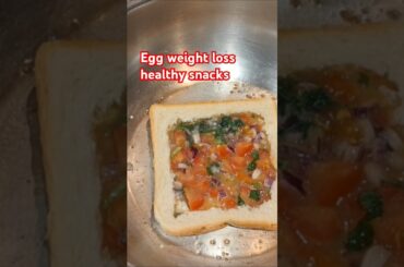 Egg bread sandwich, healthy and Quick bnane vala snacks #eggrecipe
