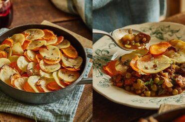 HEALTHY RECIPES | Thanksgiving Special | Hearty Vegan Lentil Pie and Festive Mulled Wine