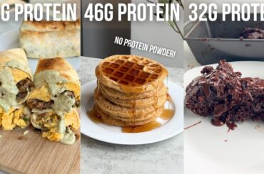 10 High Protein, Low Calorie Breakfast Recipes