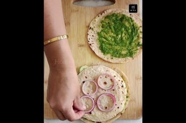 No Maida - No Bread Sandwich | Healthy Sandwich | Roti Sandwich |