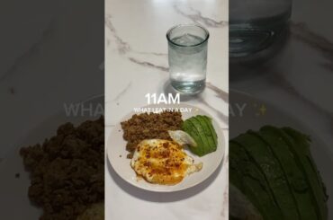 WIEIAD (high protein but ACTUALLY balanced) #highprotein #realisticwhatieatinaday #shortvideo