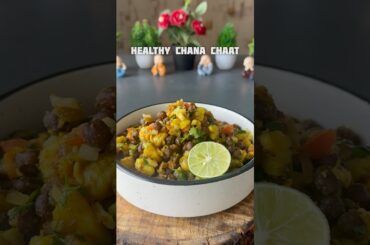 Trending recipe of healthy chana chaat #chaat #healthy #snacks #recipe