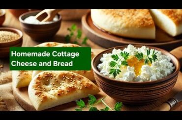 Homemade Cottage Cheese & Bread Recipe: Simple, Healthy, and Delicious!