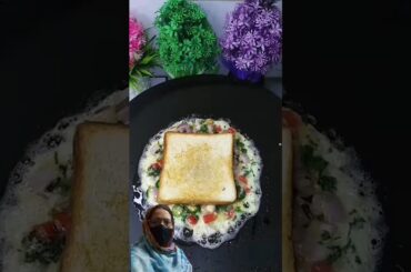 Omlate with bread recipe  #sandwich #breakfast #egg #arwskitchen  #food #recipe #bhojpuri #bread