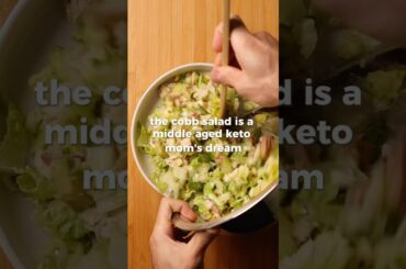 chopped cobb salad #cooking #dinner #recipe