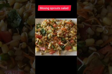 #moong sprouts salad recipe #Healthy salad recipe #diet recipe #ytshortsvideo