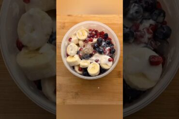 Day12 -Lunch Fruit Bowl #fruit #fruits #healthy #health #healthylunch #shorts