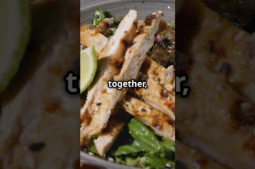 Quick & Healthy Grilled Chicken Salad Recipe! #cooking #food #saladrecipes