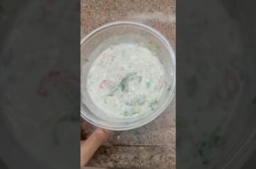 New salad healthy recipes @Baljinder kaur 1972#vegetable raita#shorts