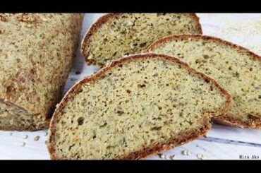 Healthy Quinoa Bread | Gluten-Free Bread With Much Fiber  | Vegan Fiber Bread