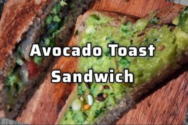 Healthy & Quick Breakfast | Avocado Toast Sandwich Recipe | Brown Bread Toast #shwetusdiary#recipe