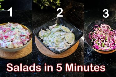 5-Minute Healthy Salad Recipes