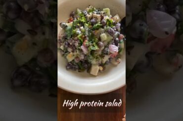 "Protein-Packed Salad Recipe: Easy, Healthy, & Delicious!"#healthy #salad #fitness #pinterest#shorts