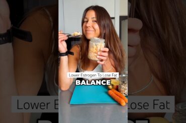 Lower Estrogen To Lose Fat! Make This Simple Apple Carrot Salad in 5min #fatloss #hormonalbalance