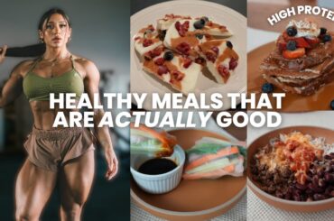 5 quick and healthy meals for building LEAN muscle that are ACTUALLY good