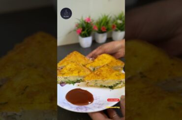 Healthy bread pakora || oily free breakfast #foodiee #ShortVideos