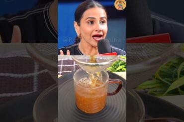 Vidya Balan Weight Loss Tea #shorts #vidyabalan #weightloss #detoxtea
