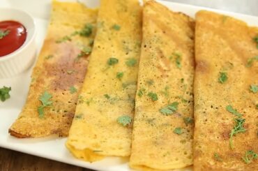 Moong Dal Chilla Recipe | Healthy Breakfast Recipe |   moong Dal dosa #moongdalchillarecipe