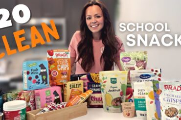 20 HEALTHY & QUICK KIDS SNACK IDEAS/ GLUTEN FREE, DAIRY FREE, PALEO, ALLERGY FRIENDLY/BACK TO SCHOOL