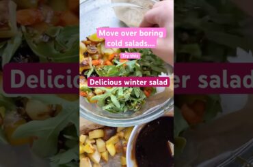 Make this delicious winter salad! Recipe on insta/TT: Pilatesbykai #healthylifestyle #recipe #salad