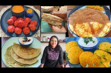 Monday to Friday - 5 Easy Breakfast Recipes / 10 min Breakfast Recipes / Healthy Breakfast Recipes