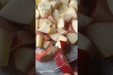 Apple banana smoothie | Milkshake #shorts #applebananamilkshake  #weightloss  #healthy