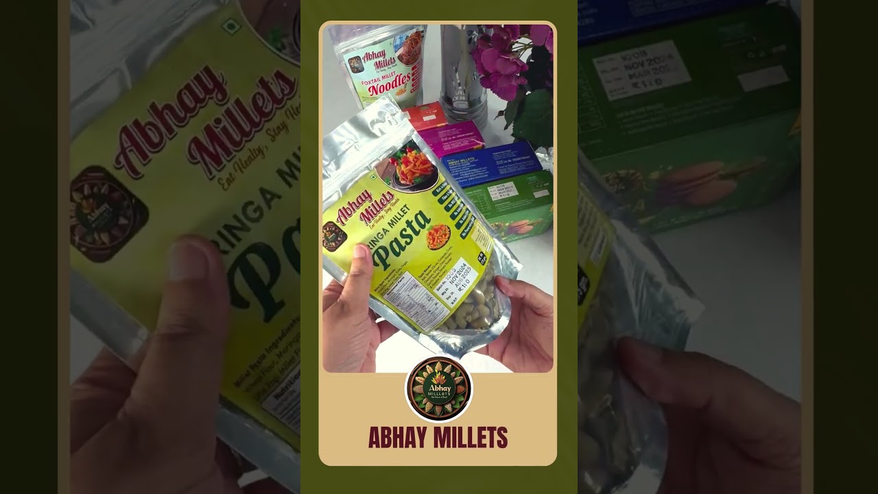 Millets: The healthy snacking option! Millets: The healthy snacking option!