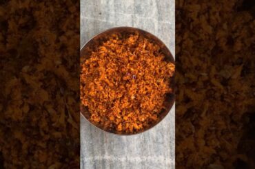 Kobbari Kaaram Podi#Easy Recipes#Healthy Recipes#Shorts#Trending Video#Kobbari Kaaram in Telugu easy