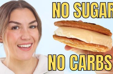 Healthy Ice Cream Sandwiches At Home! (Zero Sugar, Keto and Carnivore)