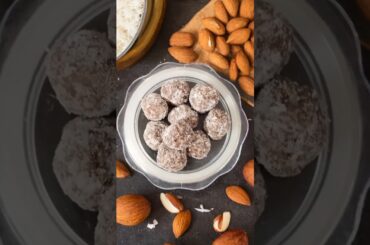 Guilt-Free Dates Ladoo | Healthy Energy-Boosting Snack Recipe!#sugarfree #healthy #shorts