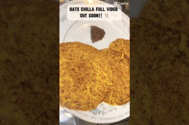 Oats Chilla | Healthy recipes #oatsrecipeforweightloss #weightloss #youtubeshorts #shorts #youtube