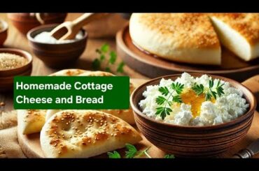 Homemade Cottage Cheese & Bread Recipe: Simple, Healthy, and Delicious!