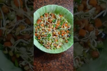 Healthy Sprouts Salad#shorts protein salad