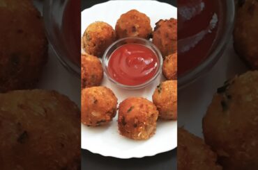 Trending recipe of crispy bread balls recipe #shorts #recipe #snacks #potato