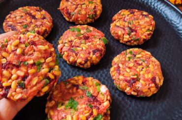 Moong and Paneer kabab | less oil vegetable cutlet | weight loss recipe | healthy and quick Snacks