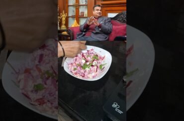 Healthy salad recipe by Nitin Gadkari Ji