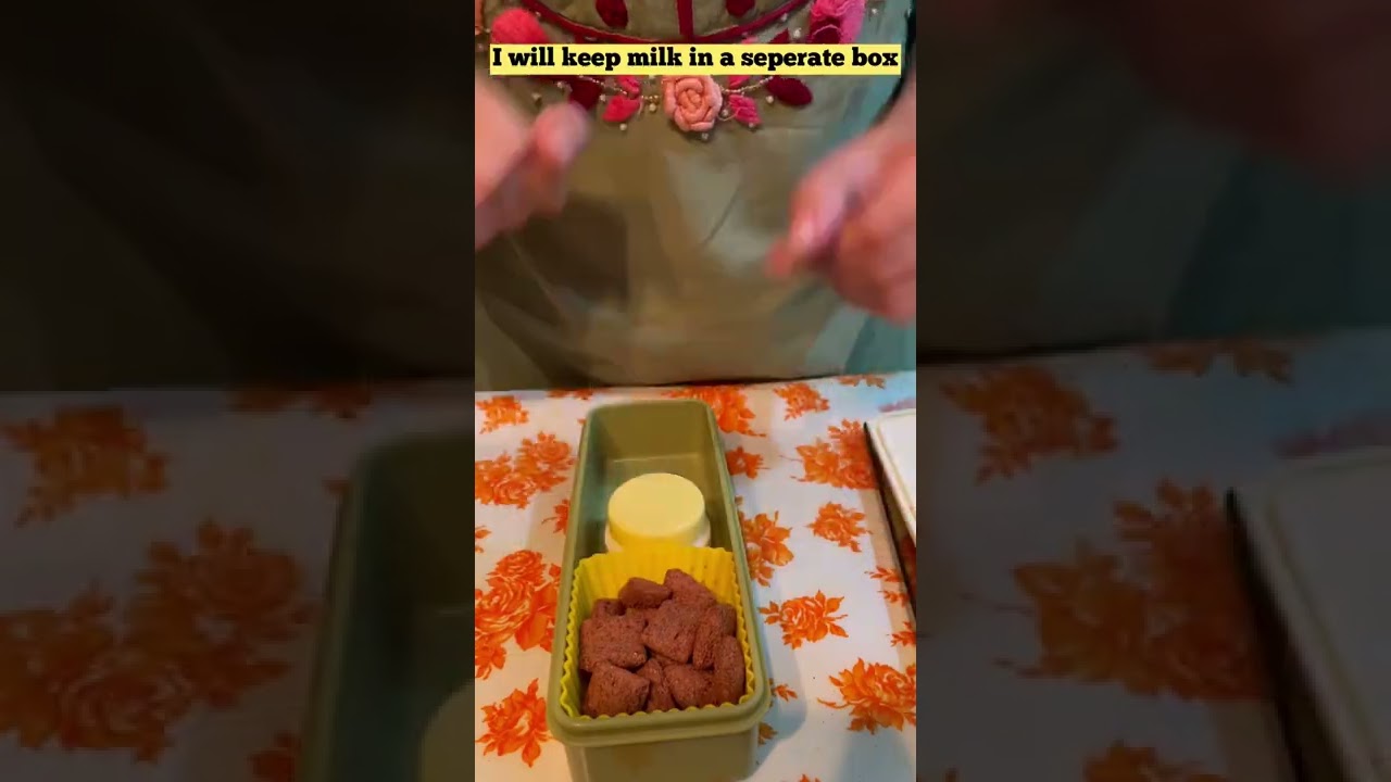 Chocolate lunchbox | Tiffin recipes #shorts Chocolate lunchbox | Tiffin recipes #shorts