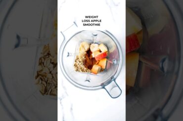Weight Loss Apple Smoothie Recipe | Apple Smoothie Recipe #shorts