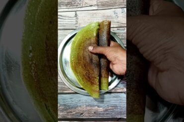 Healthy recipes in kannada #viral #shorts #trending #palak #dosa #easy #tasty #minivlog #food