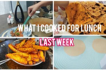 WHAT I COOKED LAST WEEK ~ 4 LUNCH RECIPES ~ HEALTHY LUNCH IDEAS @Tangytreats