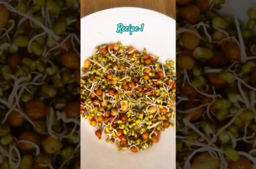 Weight Loss Sprout Salad Healthy Salad with Tasty Ingredients #salad #weightloss #youtubeshorts#food