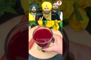 Navjot Singh Sidhu's Healthy Juice Recipe #shorts #ashortaday