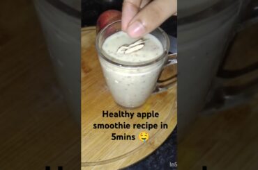 Apple smoothie for weight loss #recipe #food #cooking #youtubeshorts #trending#shorts #viralvideo#yt