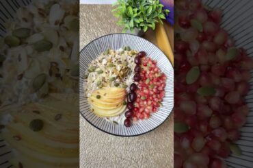 Healthy Overnight Oats | Weight loss recipe #healthy #shortvideo #youtubeshorts #viralshorts #short