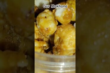 Gur Makhana #makhana #snacks #healthy