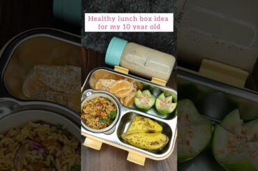 Healthy lunch box idea for 10 year old #youtubeshorts #ytshorts #ytviral