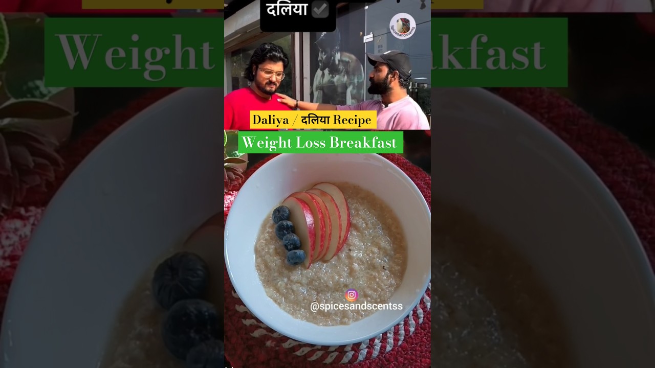 Viral Gym Coach Nitesh Soni’s Daliya Recipe | Healthy Breakfast #shorts Viral Gym Coach Nitesh Soni's Daliya Recipe | Healthy Breakfast #shorts